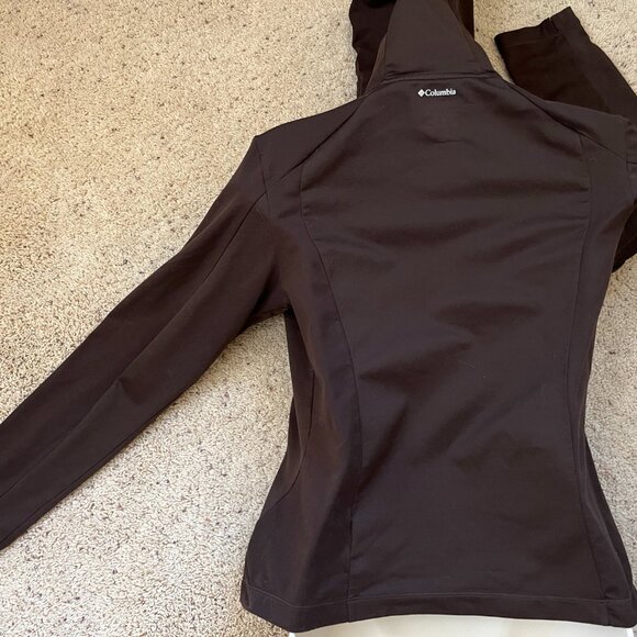 Brown Lightweight Columbia Titanium Activewear Jacket Size M - Picture 4 of 10